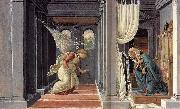 The Annunciation fd, BOTTICELLI, Sandro